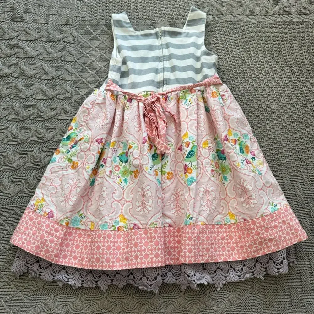 Counting Daisies Apron Dress ~ 5